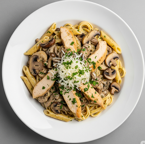 Chicken Funghi Pasta 
