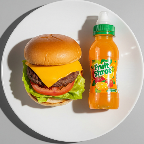 Kids Cheese N Burger Supper (1) 