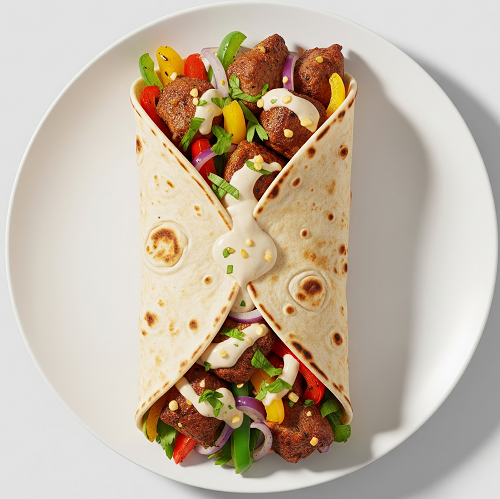 Lamb Shish Wrap 