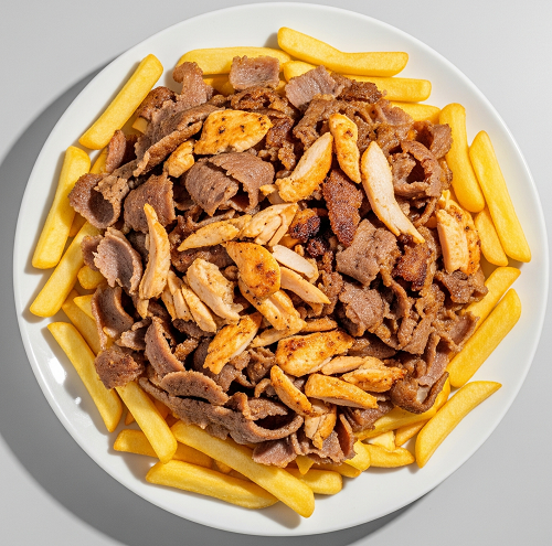 Mixed Doner Meat & Chips 